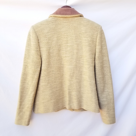 ST JOHN COUTURE Asymmetrical Zip Jacket - Picture 2 of 12